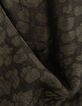 Fular caqui oscuro jacquard leopardo hombre-5