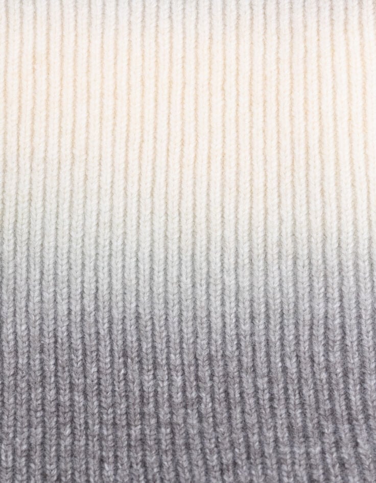 Boy's grey tie-and-dye knit snood-6