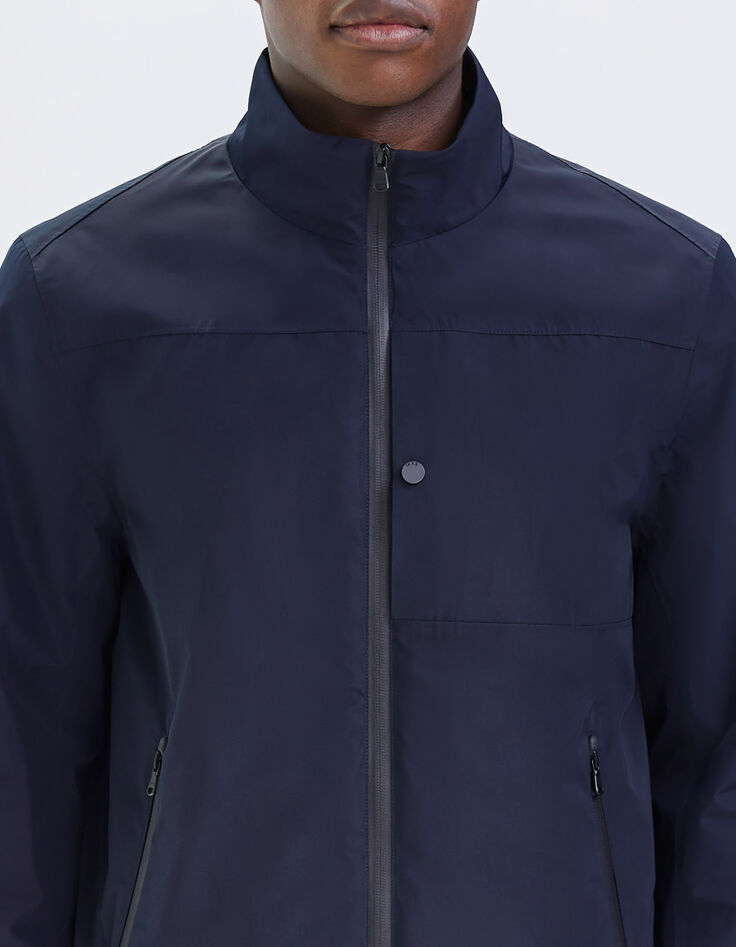 Men&rsquo;s navy WATERPROOF short jacket-4