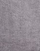 Boy's grey recycled knit beanie with gum logo-6