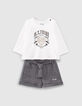Babym&auml;dchen-Ensemble aus Shorts und T-Shirt-2
