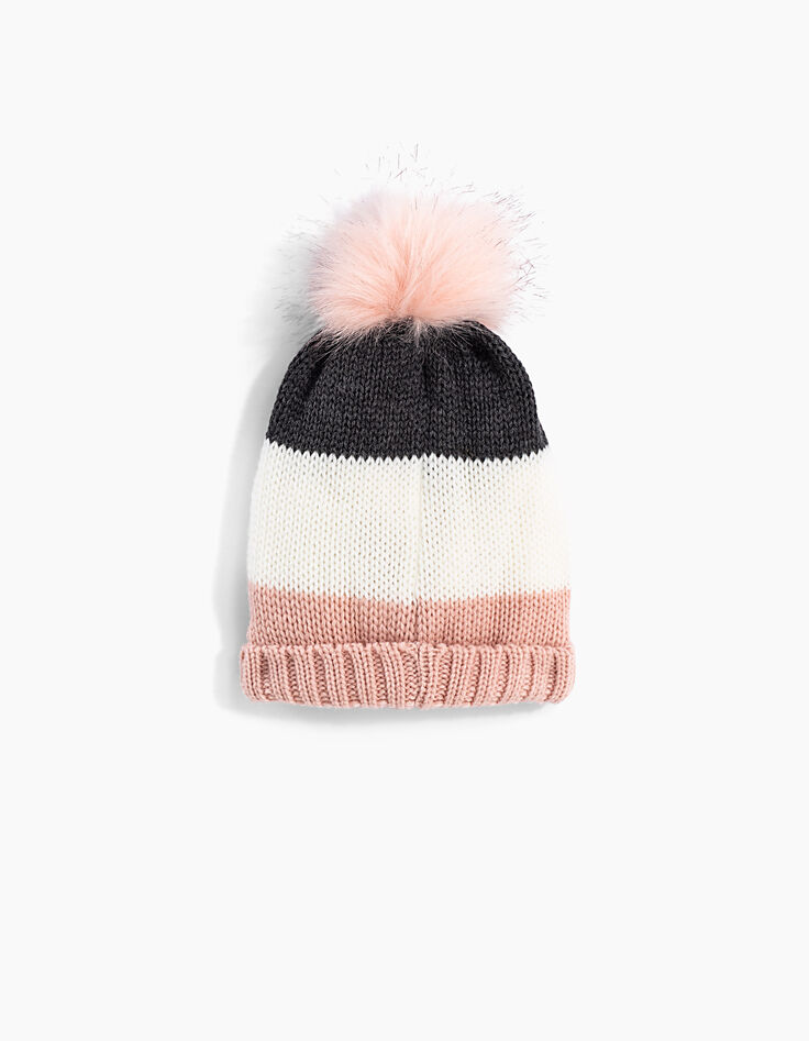 Bonnet maille bébé fille-2 Bonnet maille bébé fille-2