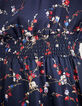 Damenkleid aus Viskose und Seide mit Kirschblütenprint-4