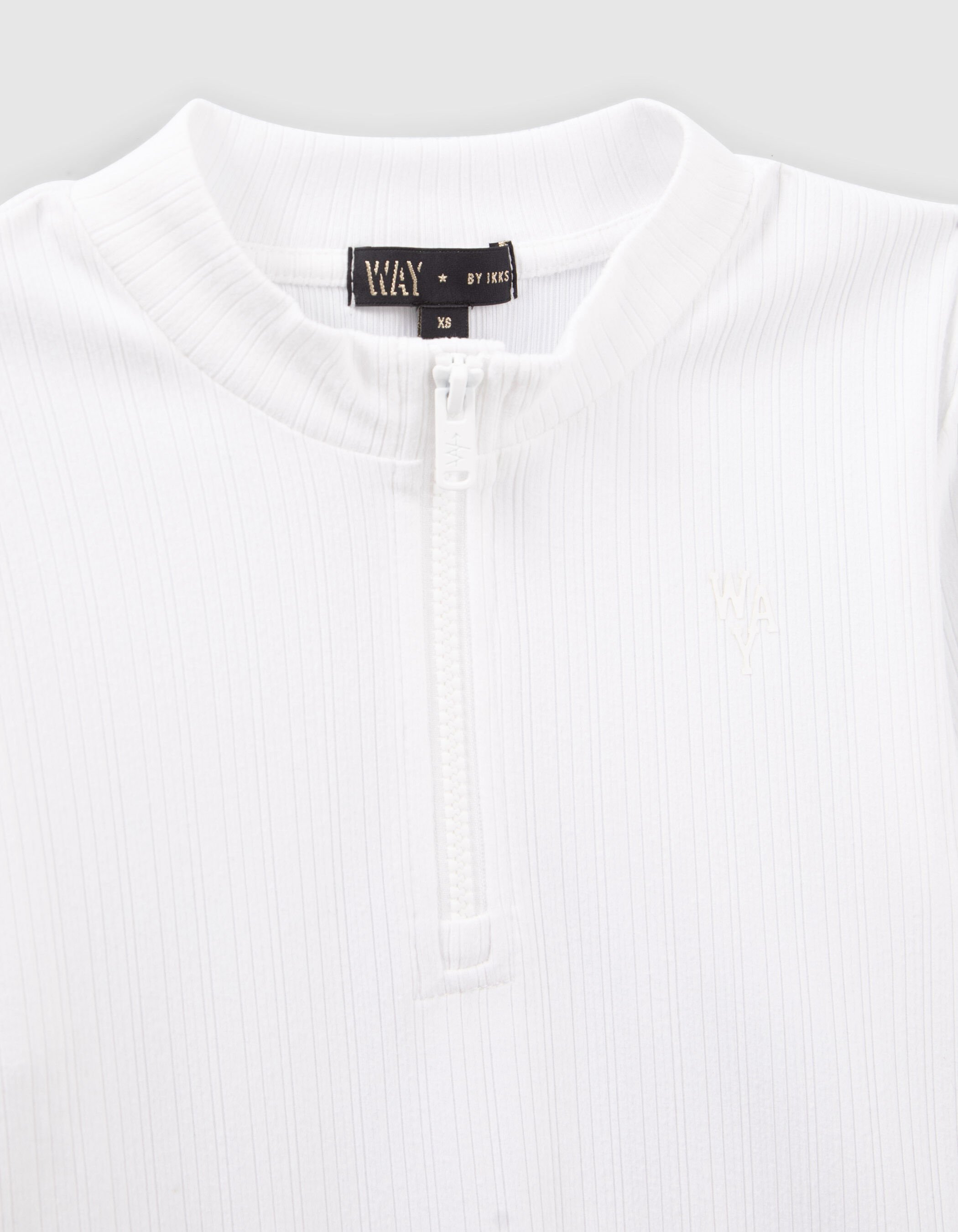 argue＊RANDOM RIB KNIT T-SHIRTS OFF-WHITE argue＊RANDOM RIB KNIT T-SHIRTS OFF-WHITE White Off Stamp