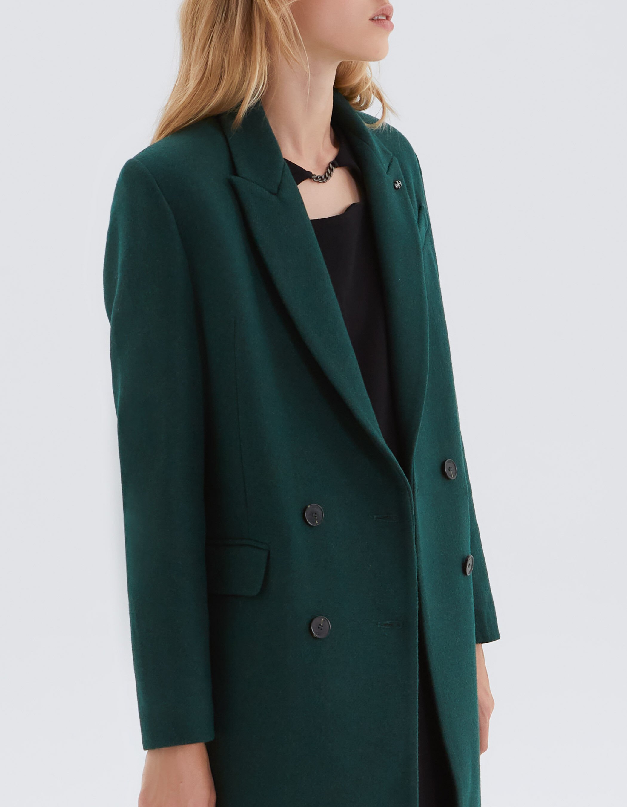 Manteau femme vert outlet