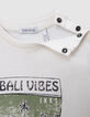 T-shirt gris paysage balinais bébé garçon-6