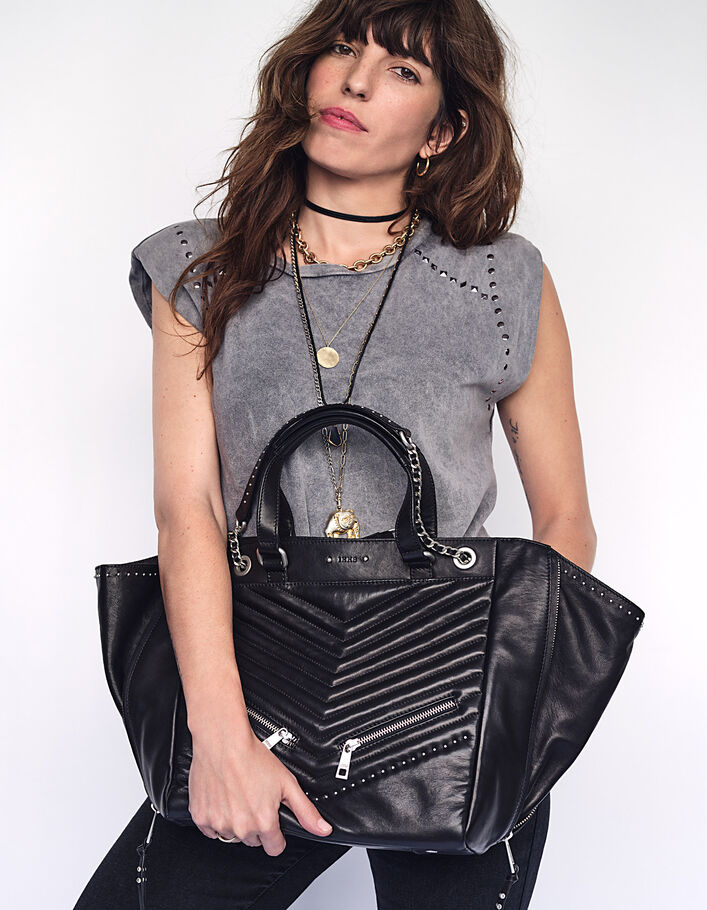 Damentasche aus Leder LE 1440 ROCK Leather Story-5