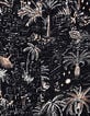 Boys’ black medina and palm tree print shirt-2