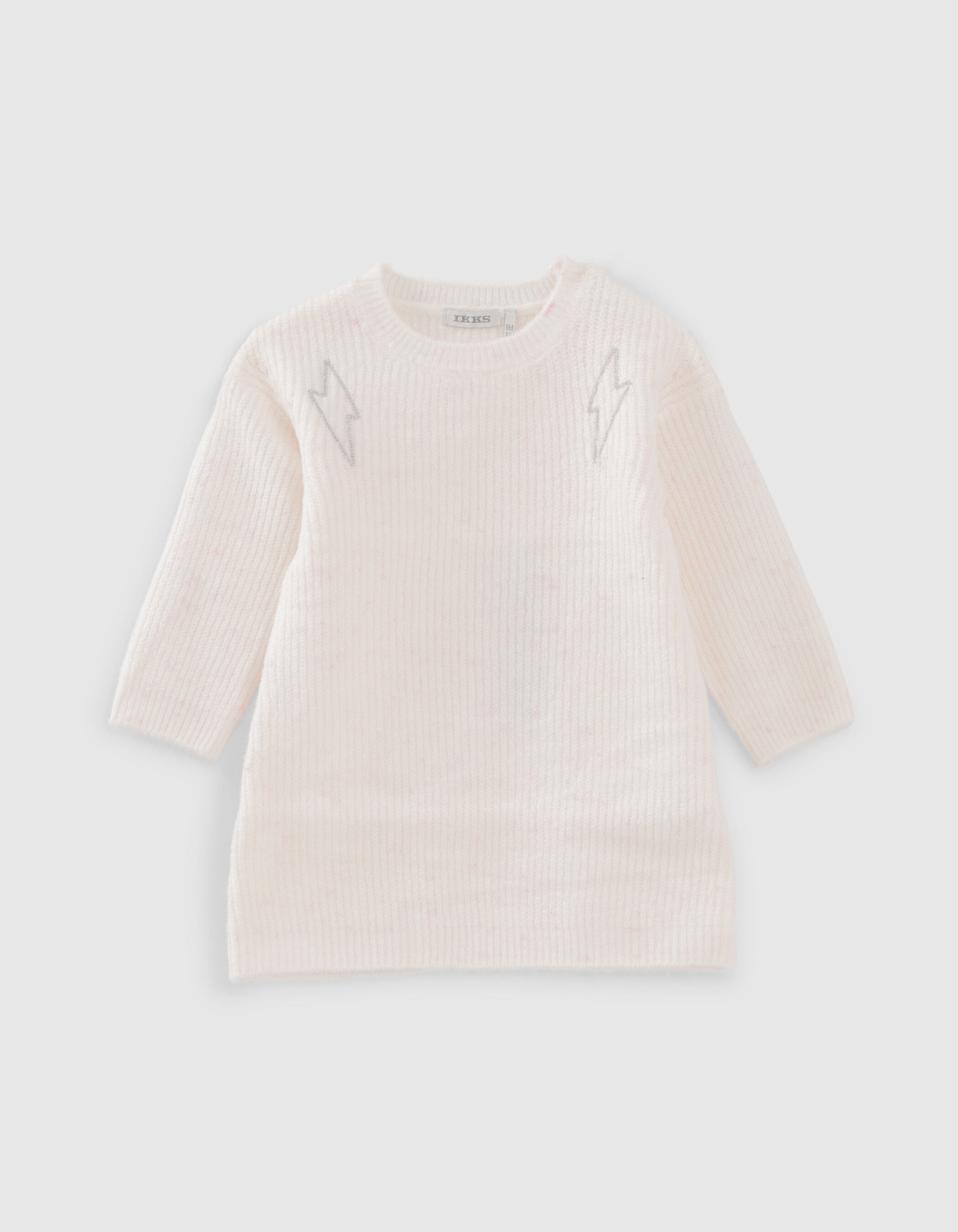 Witte tricot deals jurk
