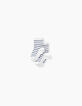 Chaussettes blanc cassé et navy bébé fille-2