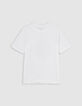 T-shirt blanc coton bio spirale-coquillage garçon-7