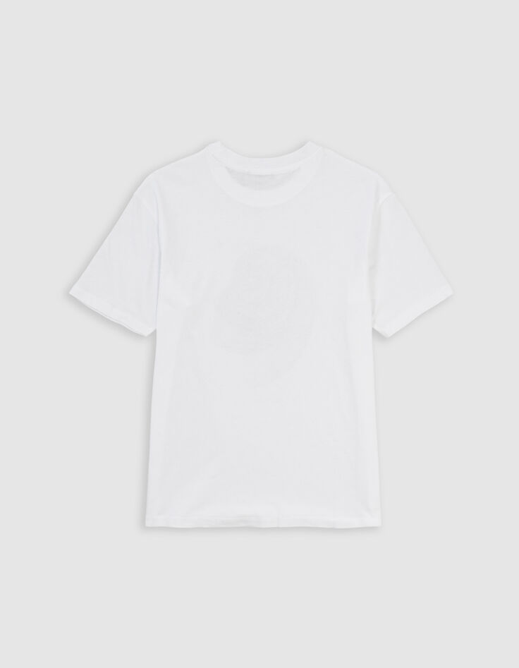 T-shirt blanc coton bio spirale-coquillage garçon-7