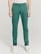 Men’s green CROPPED chinos-2