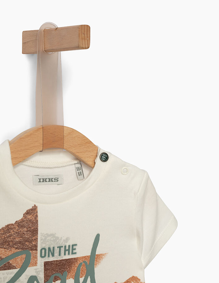 Tee-shirt mastic visuels voitures bébé garçon  - IKKS