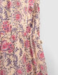 Baby girls’ pink floral paisley Lenzing™ Ecovero™ jumpsuit-6