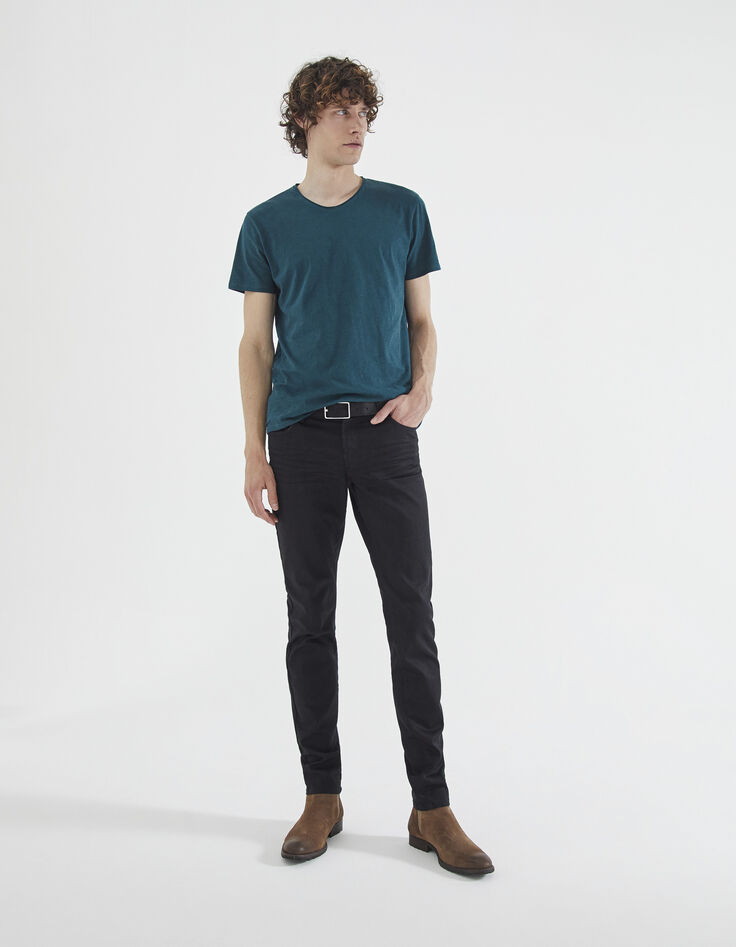 Vaquero Berkeley SKINNY negro Hombre-6
