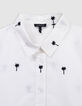 Camisa blanca cropped bordados palmeras niña-4