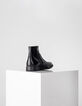 Boots noirs en cuir Homme-3