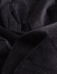 Cazadora negra ante acolchada WATERPROOF hombre-7