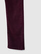 Boys’ dark purple slim jeans-4