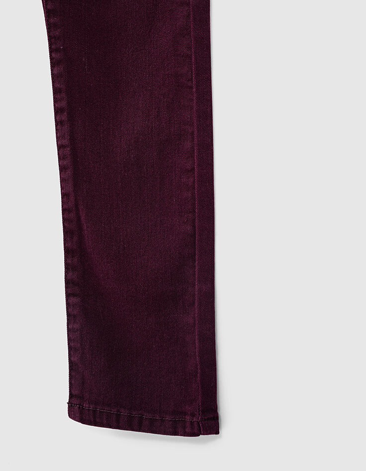 Boys’ dark purple slim jeans-4