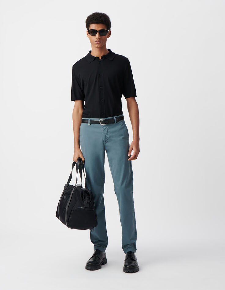Pantalon CHINO SLIM orage Homme-1 Pantalon CHINO SLIM orage Homme-1