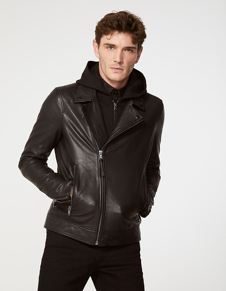 Blouson cuir homme-3