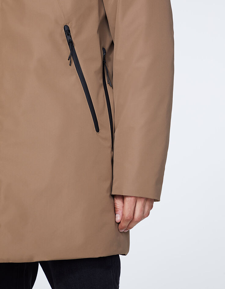 Parka beige matelassage DUPONT™SORONA® noir Homme-6