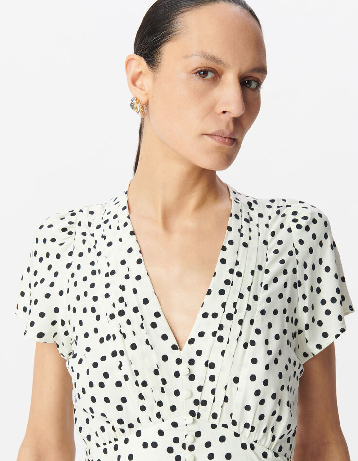 Vestido blanco lunares mujer-4