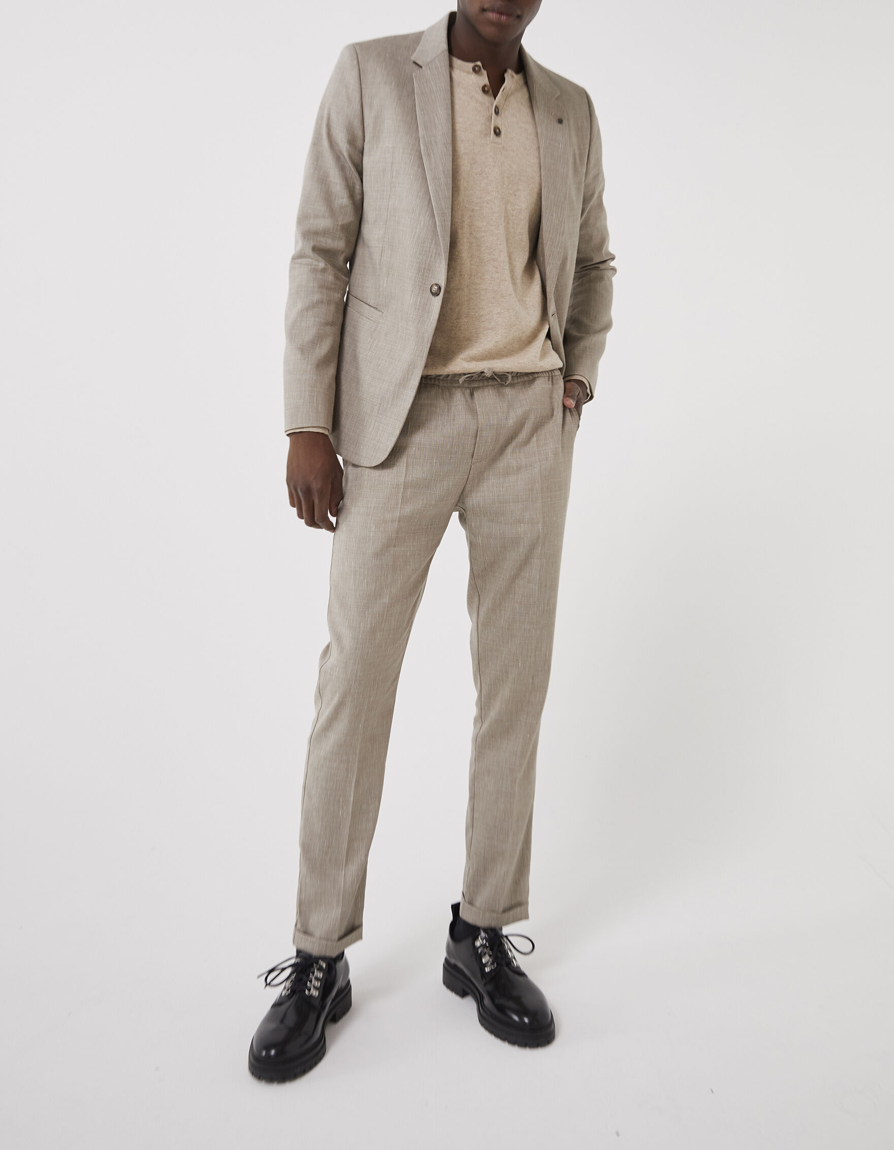 Mens plain joggers online