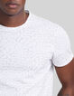 Wit T-shirt DRY FAST dierenmotief Heren-5