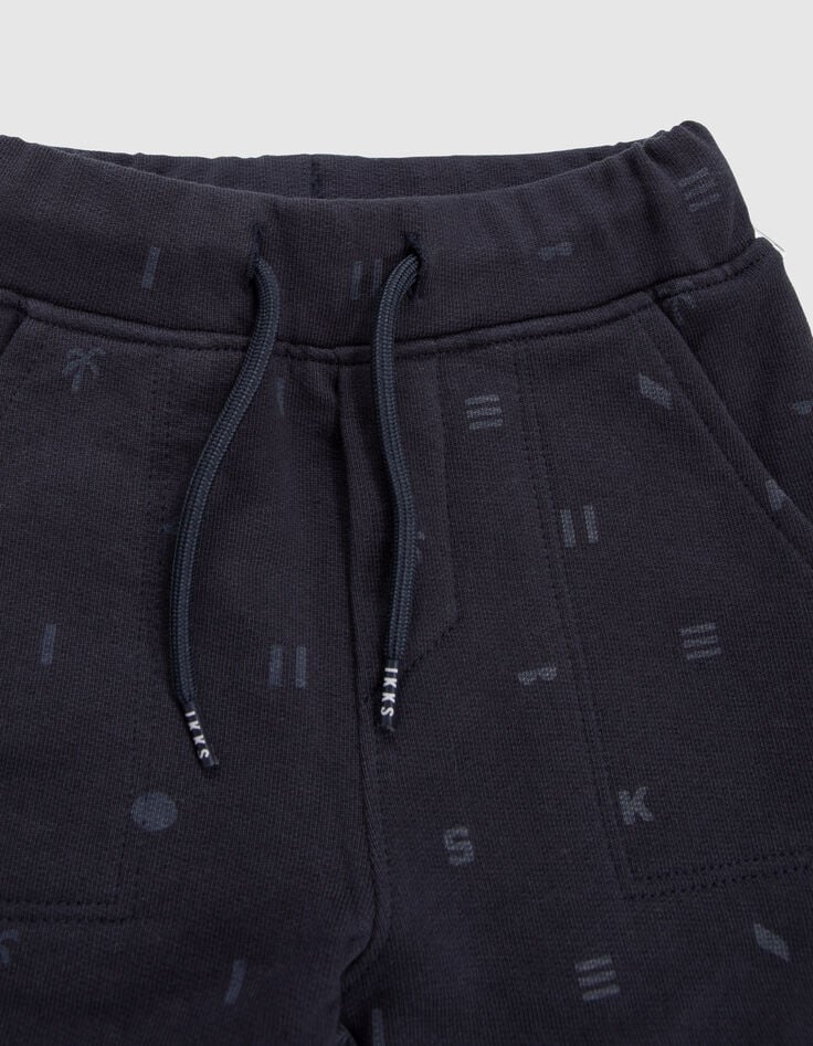 Ensemble polo rouge et bermuda marine b&eacute;b&eacute; gar&ccedil;on-3