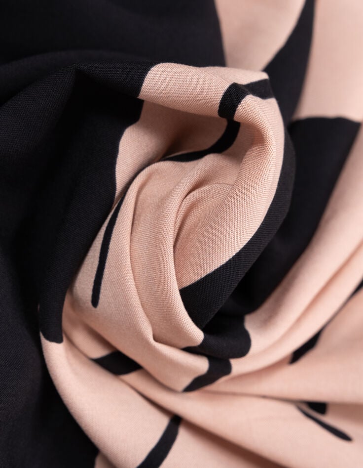 Rosa REGULAR-Herrenhemd LENZING&trade; ECOVERO&trade; Maxi-Blumen-6