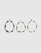 Armbanden zilverkleurig, wit, grijs, zwart Dames -4