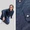 Gender Free-Jumpsuit in blauw WATERLESS jeans Uniseks - IKKS image number 3