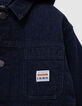 Veste en jean brut esprit worker garçon-8