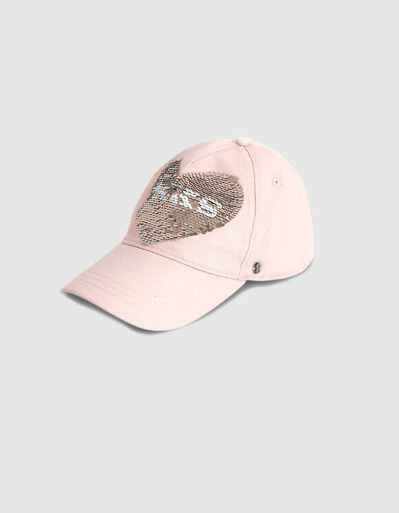 Gorra rosa niña