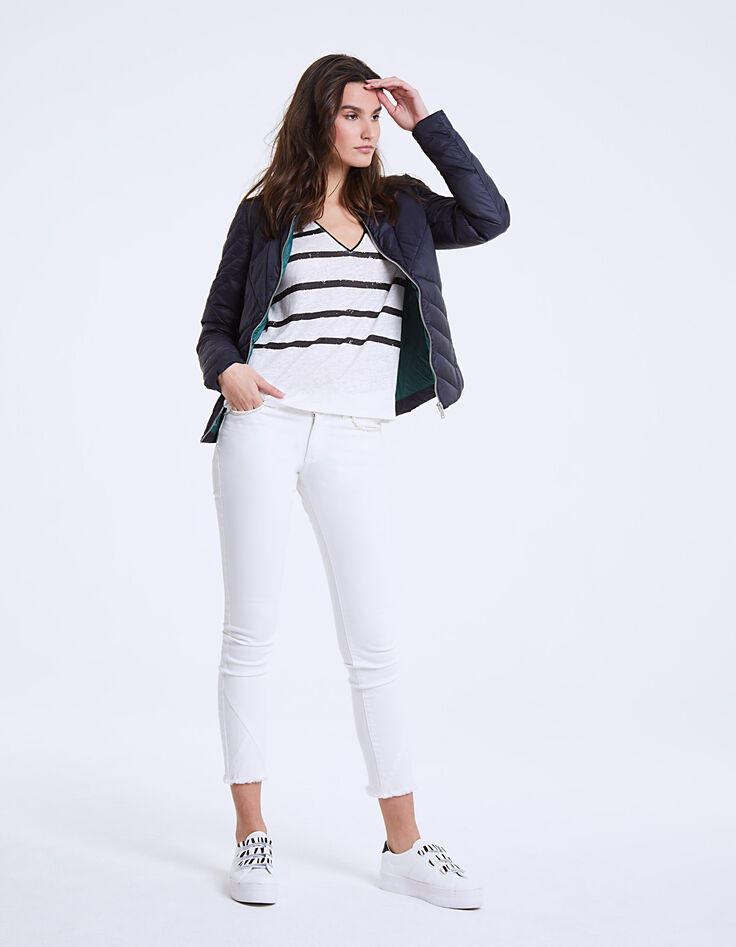 Sous-doudoune marine femme-2