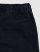Zwarte JOGGER-broek met elastische tailleband voor jongens-7