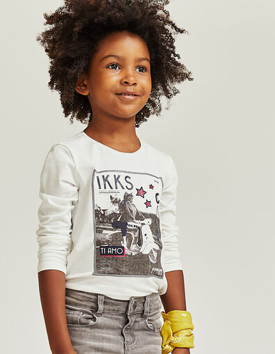 T-shirt poezen meisjes - IKKS