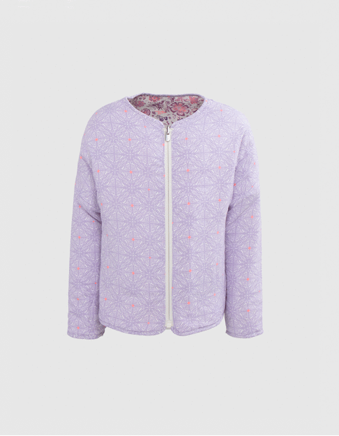 Chaqueta blanco roto flores parma niña - IKKS