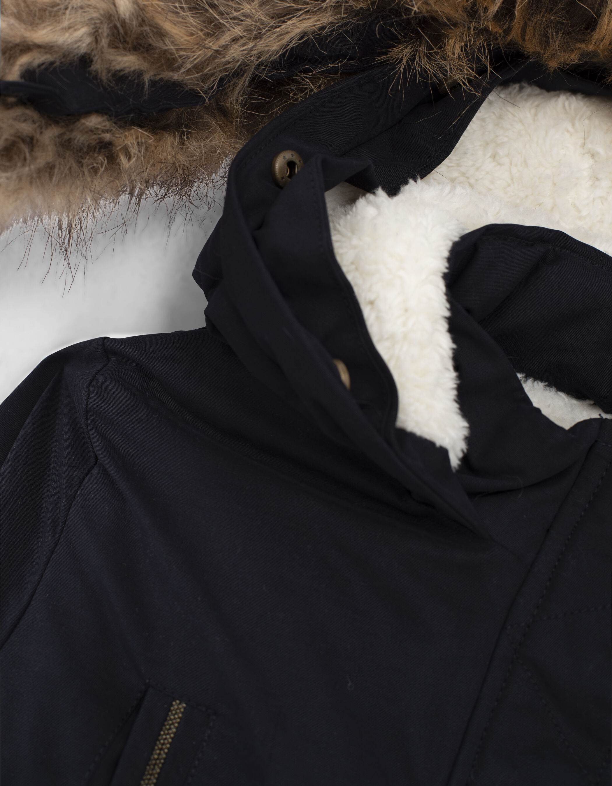 Girls padded clearance parka coat