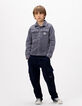 Rechte marine broek battlestijl jongens-1