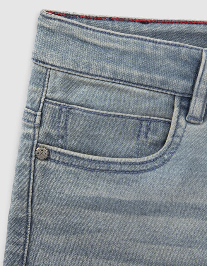 Blauwgrijze SLIM jeans jongens-5