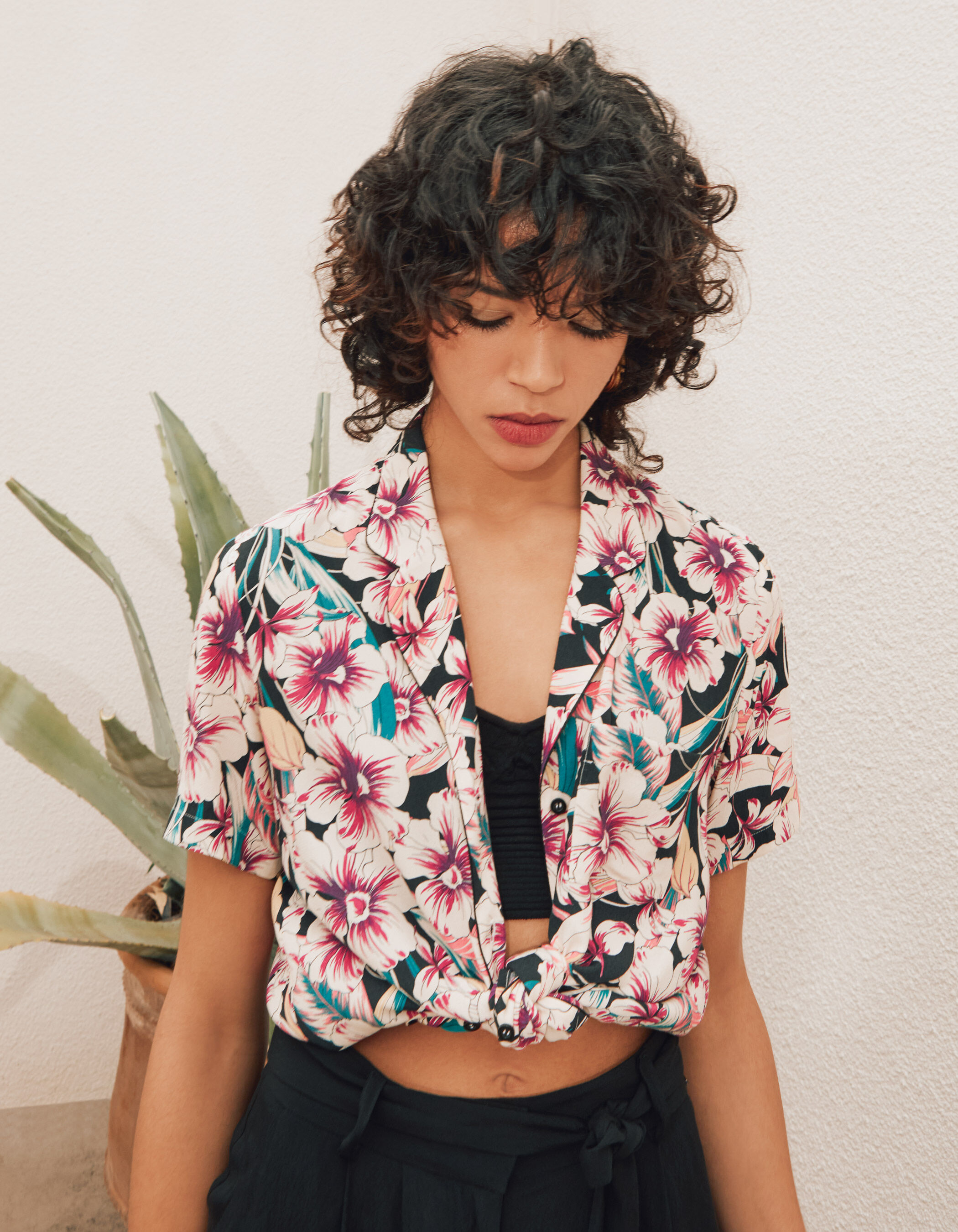 Camisa viscosa 2025 mujer