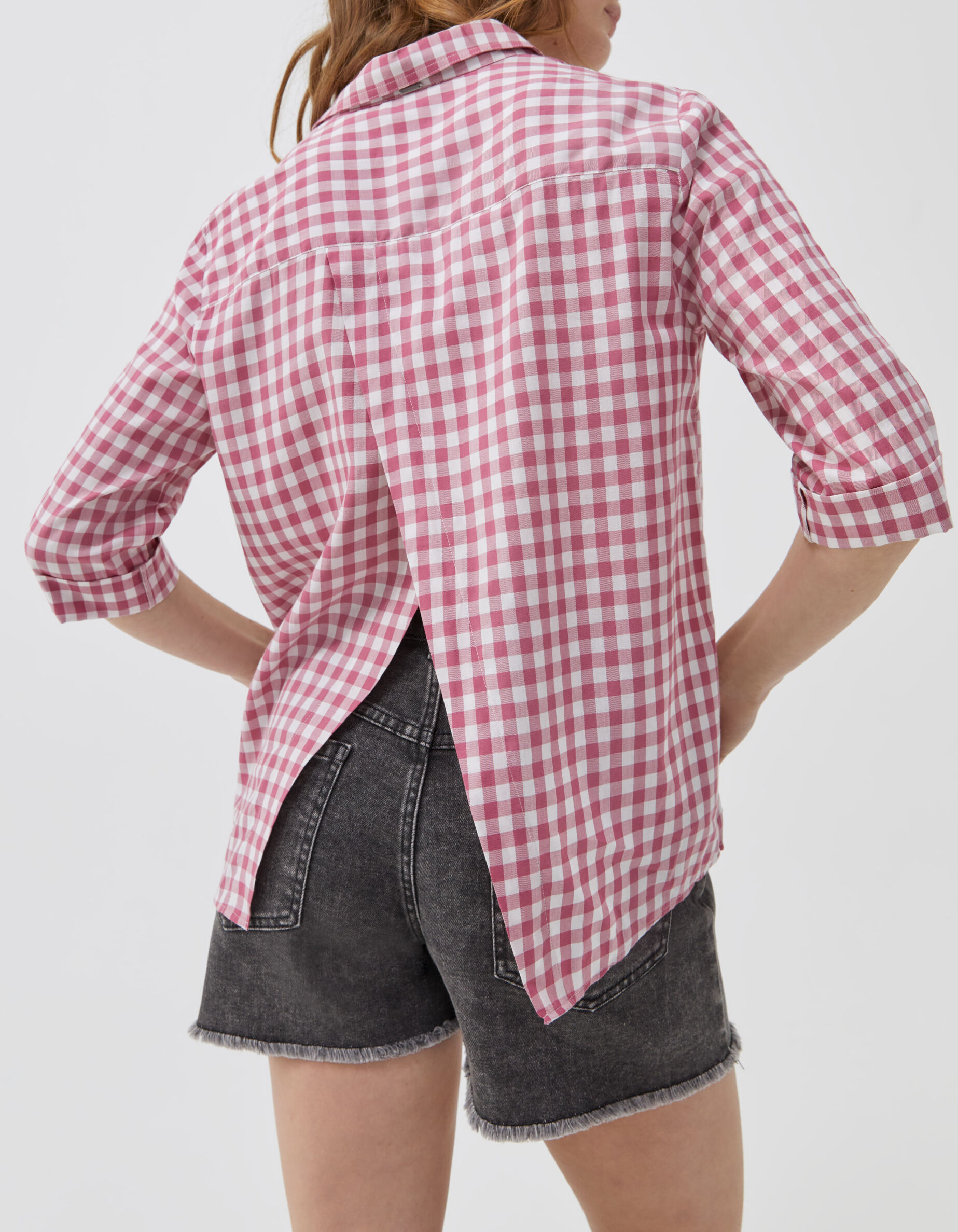 Chemise carreaux sales ikks femme