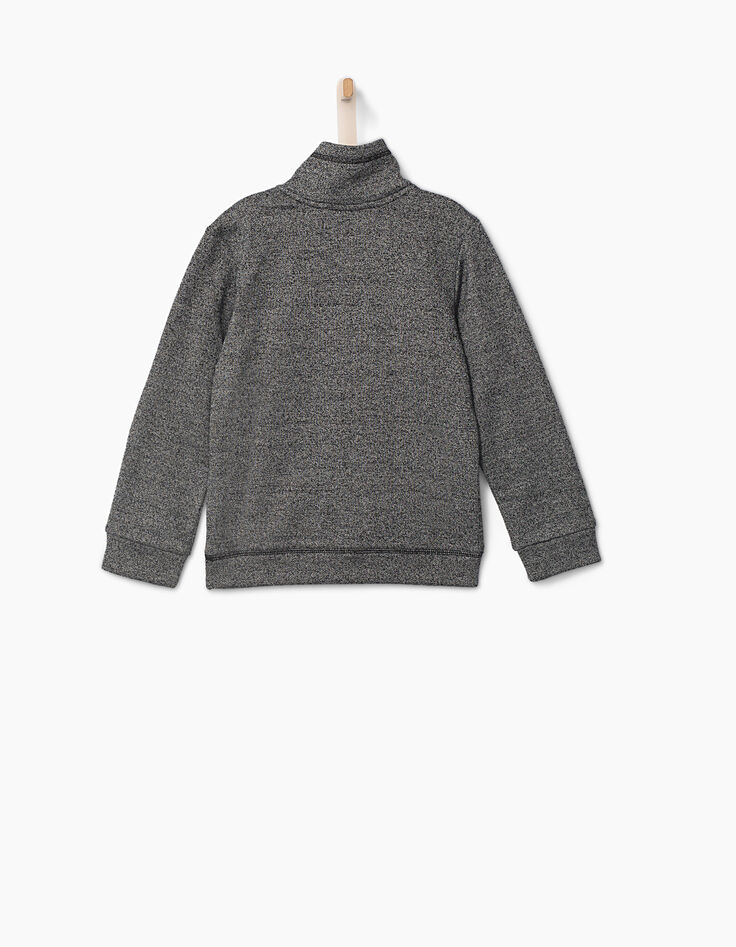 Sweat  brodé carte sequins réversibles garçon-5