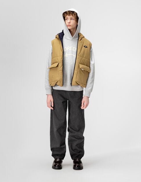Boys’ black loose jeans - IKKS