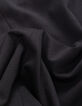 Zwarte kokerrok met split milanotricot Dames-8