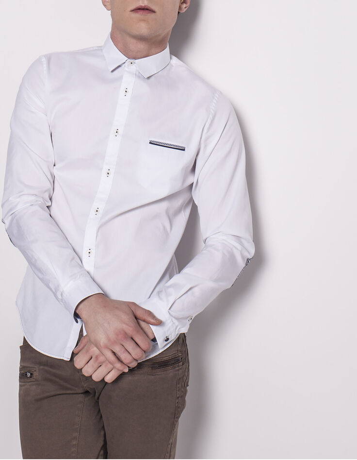 Slim fit herenoverhemd-1
